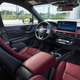 The 2023 Lincoln Corsair with “Eternal Red” interior package.
